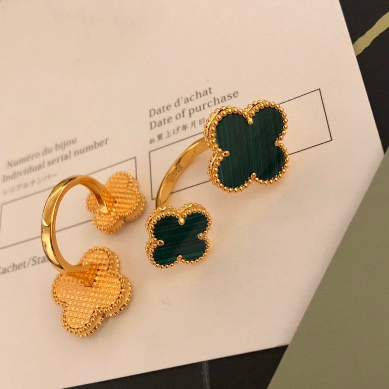 [Solara Jewelry ]クローバーリング