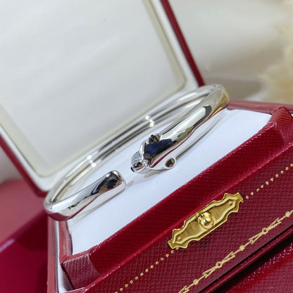 [Solara Jewelry ]パンテール シルバー オープンバングル