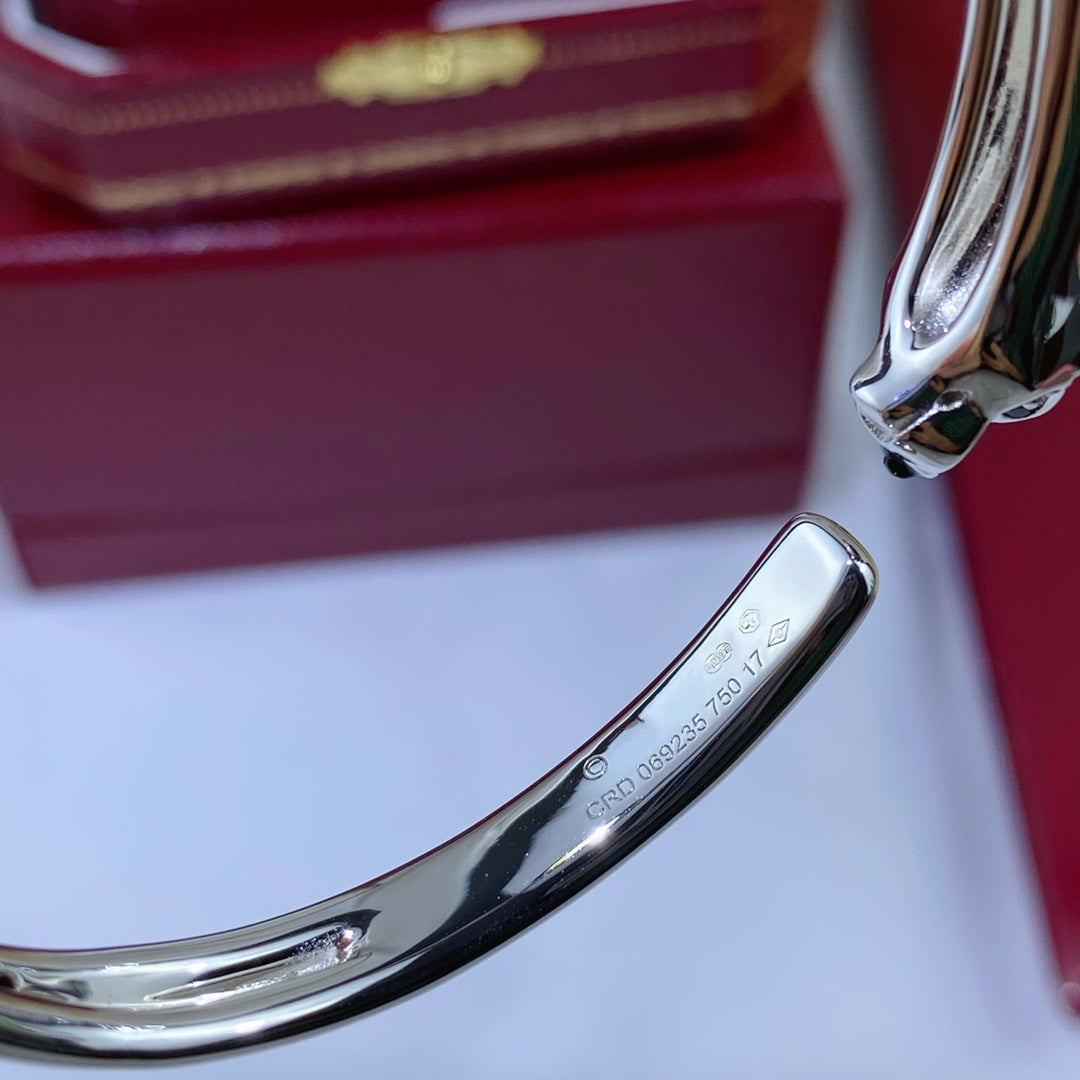 [Solara Jewelry ]パンテール シルバー オープンバングル