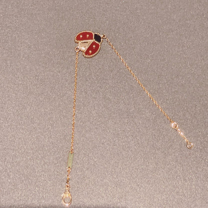 [Solara Schmuck ]LUCKY SPRING 1 MOTIV ARMBAND AUS ROSÉGOLD