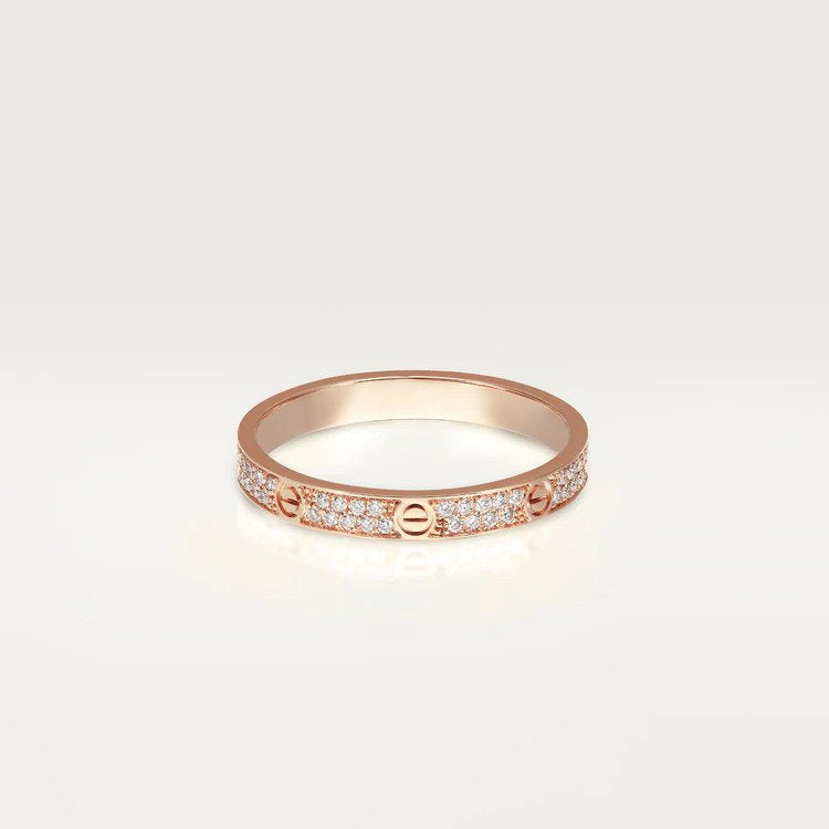 [Solara Jewelry ]ラブリング 2.65MM ダイヤモンド