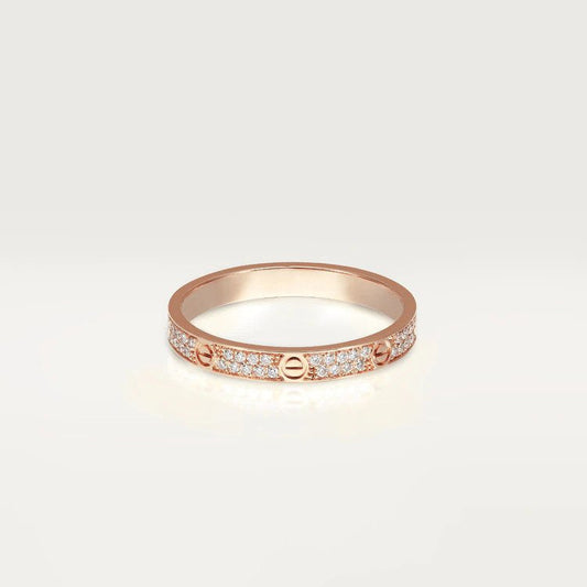 [Solara Jewelry ]LOVE RING 2.65MM DIAMANT