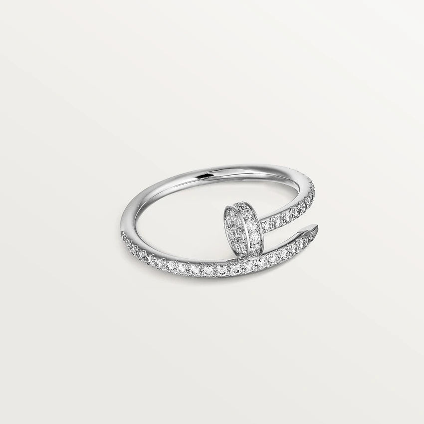 [Solara Jewelry ]JUSTE RING 1.8MM SILBER DIAMANTEN