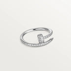 [Solara Jewelry ]JUSTE RING 1.8MM SILBER DIAMANTEN