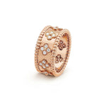 [Solara Jewelry ]CLOVER KALEIDOSCOPE RING 10MM
