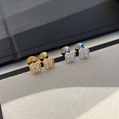 [Solara Jewelry ]KLEEBÜTE MINI DIAMANT OHRSTECKER