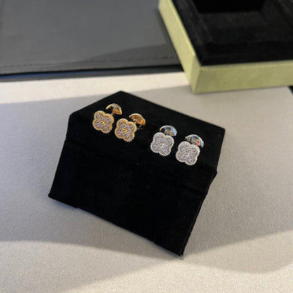[Solara Jewelry ]KLEEBÜTE MINI DIAMANT OHRSTECKER